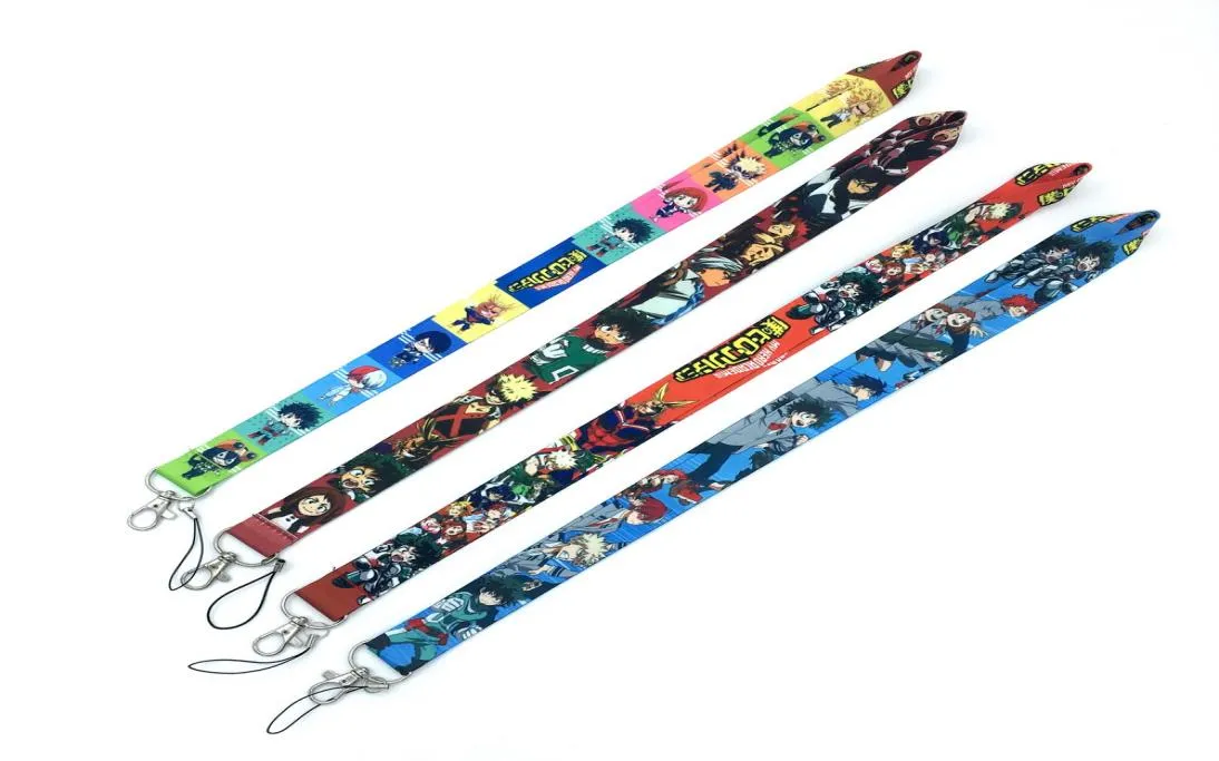 My Hero Academia Lanyard for Mobile Phone Strap ID Badge Holder Rope Anime Keychain6745775