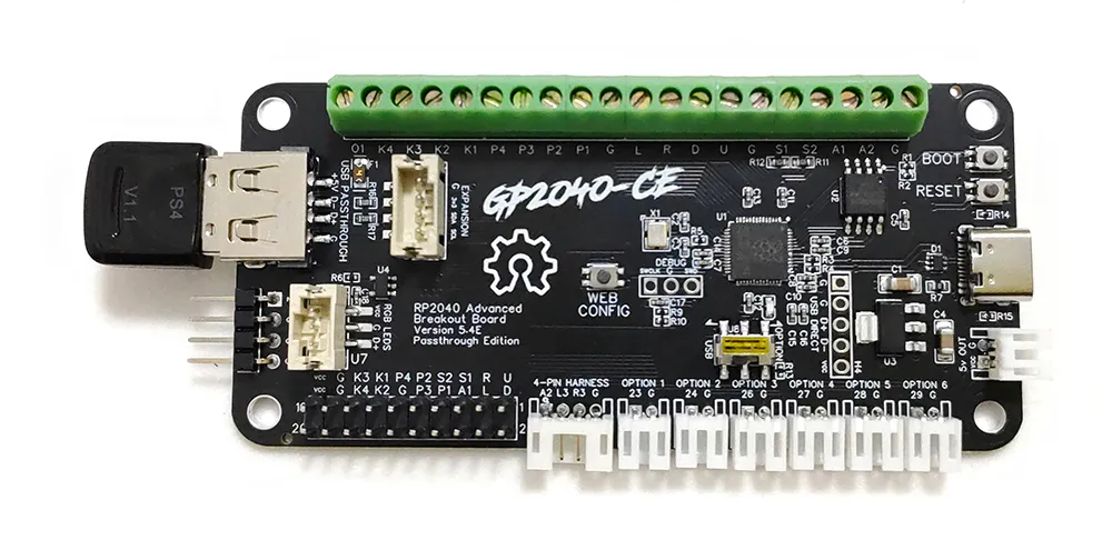 RP2040 Advanced Breakout Board USB Passthrough From Ddmyhome