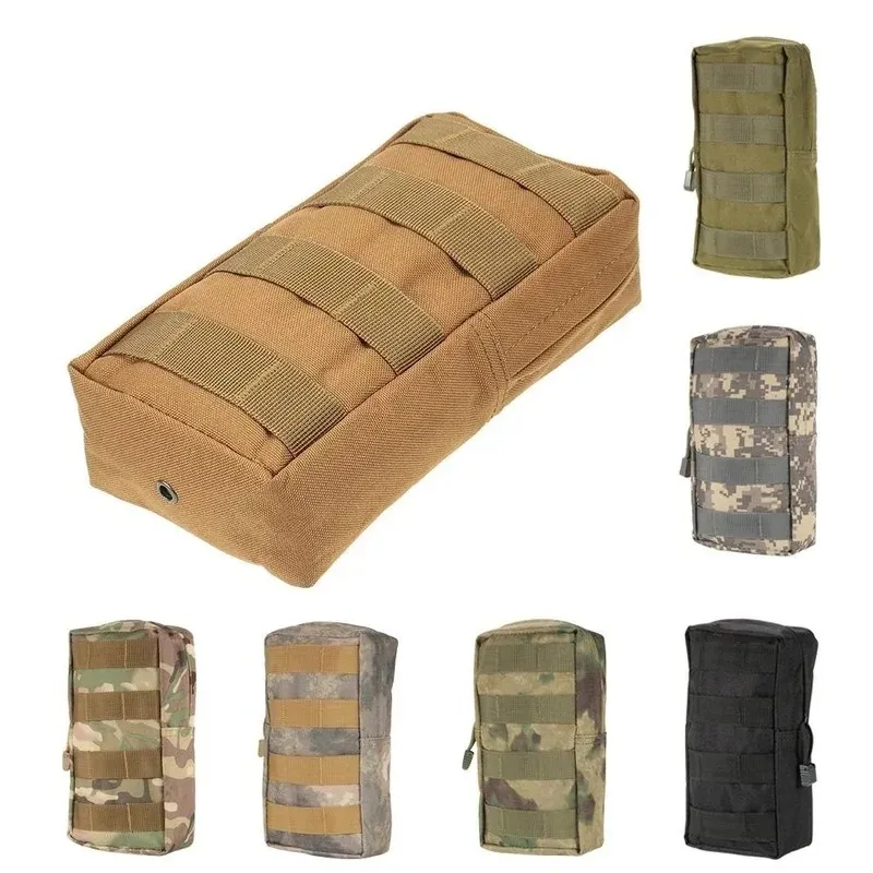 Pochette médicale tactique système Molle 600D, utilitaire EDC, accessoire d'outil, sac de taille, étui de téléphone, sac de chasse Airsoft, équipement de plein air