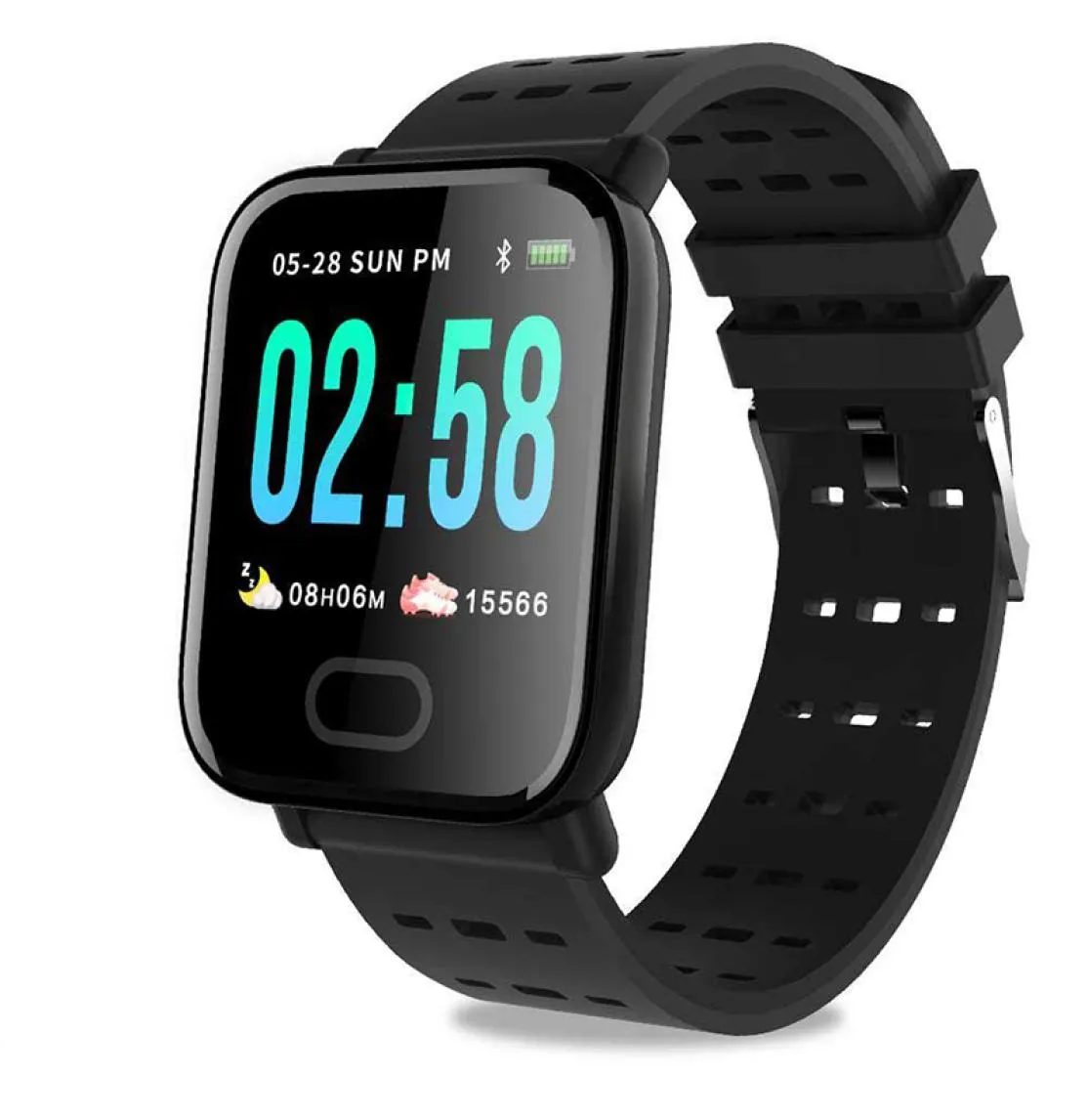 Smart Watch Bransoletka Sport Activity Fitness Tracker z ciśnieniem serca Monitor snu Pedometr IP67 Waterprand 4617132