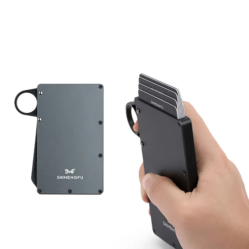 KEMY Minimalist RFID Blocking Slim Metal Credit Card Holder Wallet with  Pop-Up Design from Dhgate Other Fashion Accessories - price 49.09
