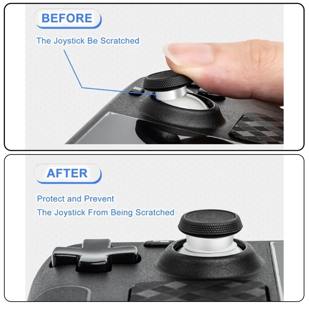 Invisible Elastic Protective Rings For Gamepad Controller Joystick ...