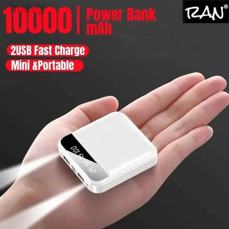 Banki z telefonu komórkowego Mini 20000 mAh Power Bank Dwukierunkowy szybki ładunek zewnętrzny wyświetlacz cyfrowy przenośny zewnętrzny bateria LED na iPhone 2443