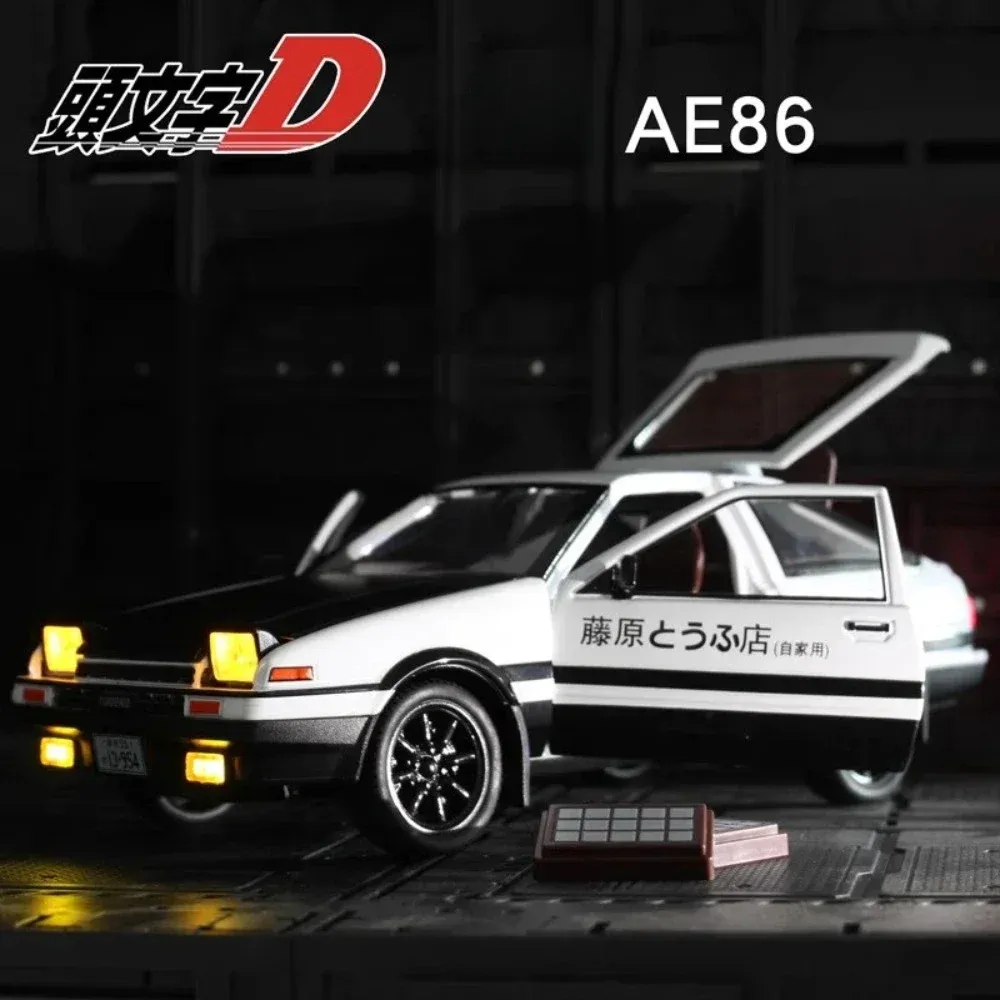 1 24 Scale Toyota Trueno AE86 Diecast Car Model Pull Back Range Rover Sport Diecast For Kids And Adults With Black Hood From Ddmylovely 26.38 DHgate.Com