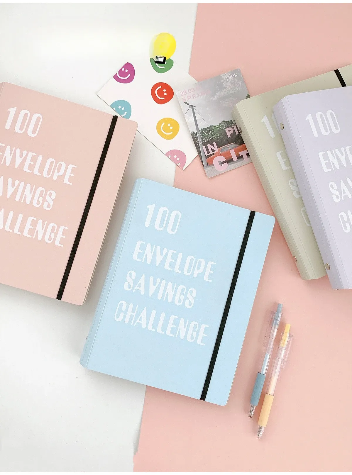 A5 Binder Notebook: Loose Leaf, Paper Notebooks For Office, School ...