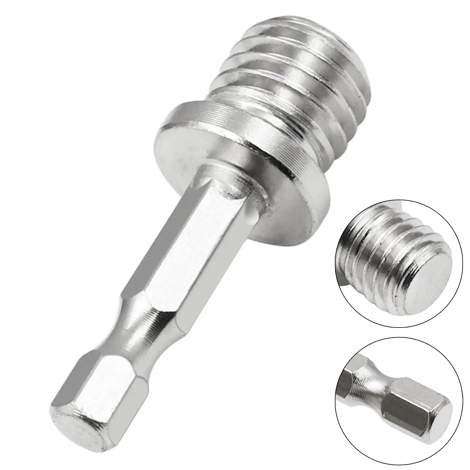 Hex Shank Drill Adapter with M14 Screw Thread for Electric Drill and ...