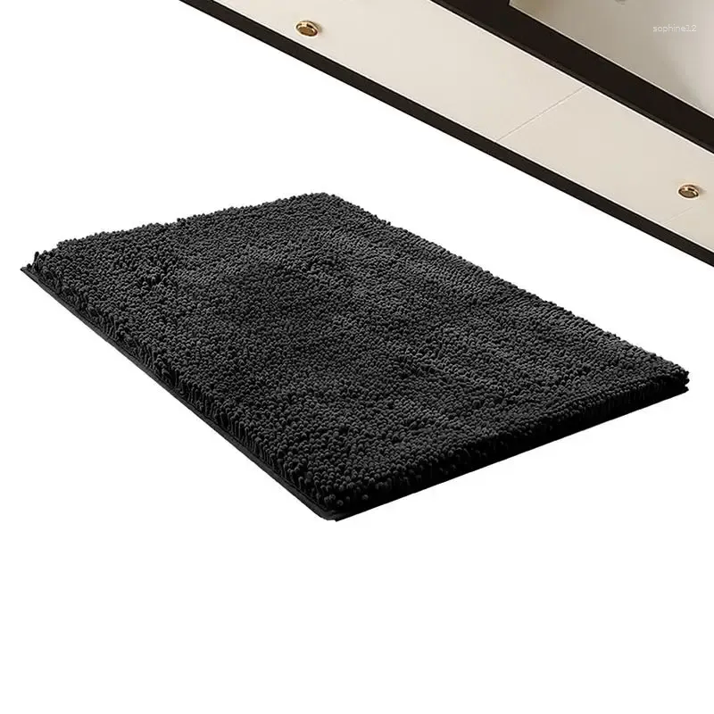 Alfombras de baño para piso de baño 32x20 pulgadas Súper absorbente Alfombra de lavandería alfombras lavables con decoración antideslizante