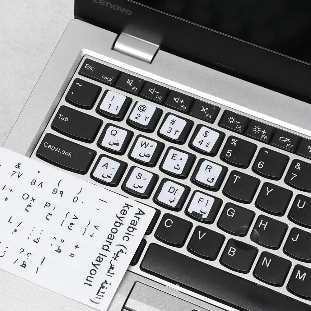 4 Fogli Di Adesivi Per Tastiera Francese, Lettere Sostitutive Autoadesive, Impermeabili E Resistenti, Per Laptop E PC - Foto 2
