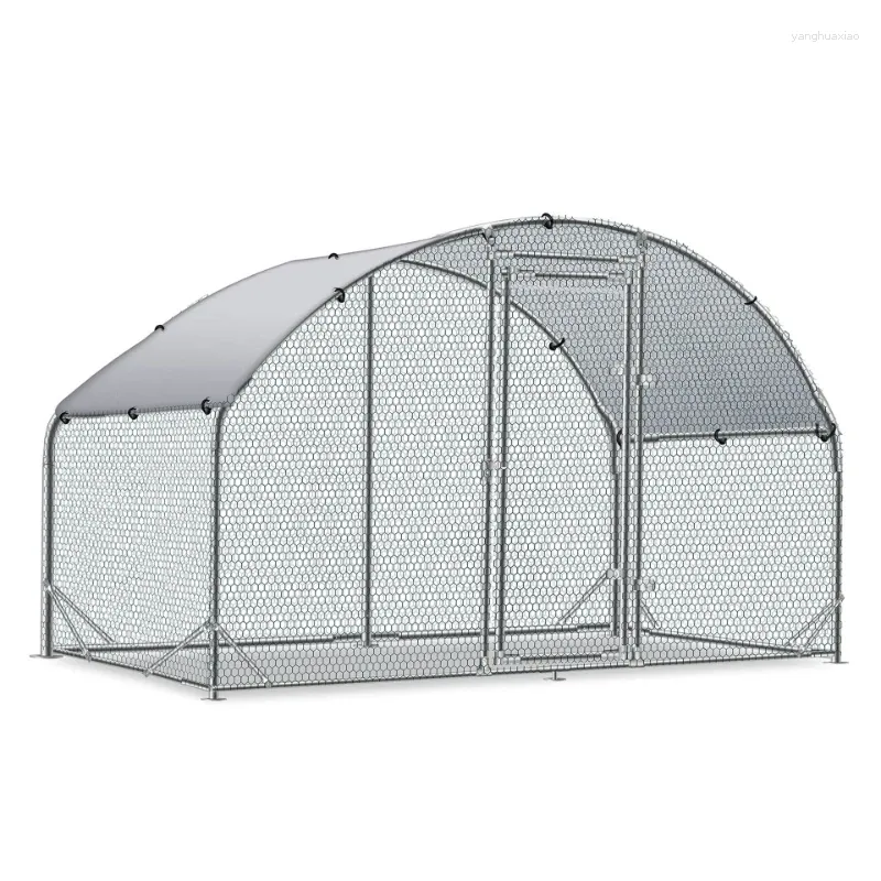 Dekorativa plattor Vattentät 25 Tube Chicken Coop Factory Direct Sales Partihandel Dome Duck Cage Pet