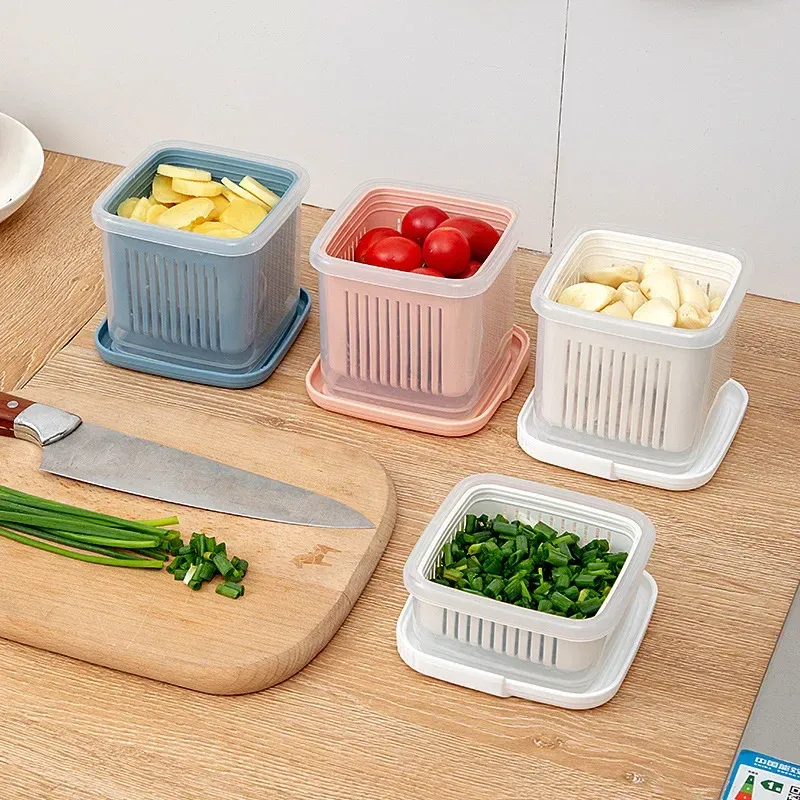 Nouveau réfrigérateur Organisateur de cuisine Réfrigérateur Boîte de rangement