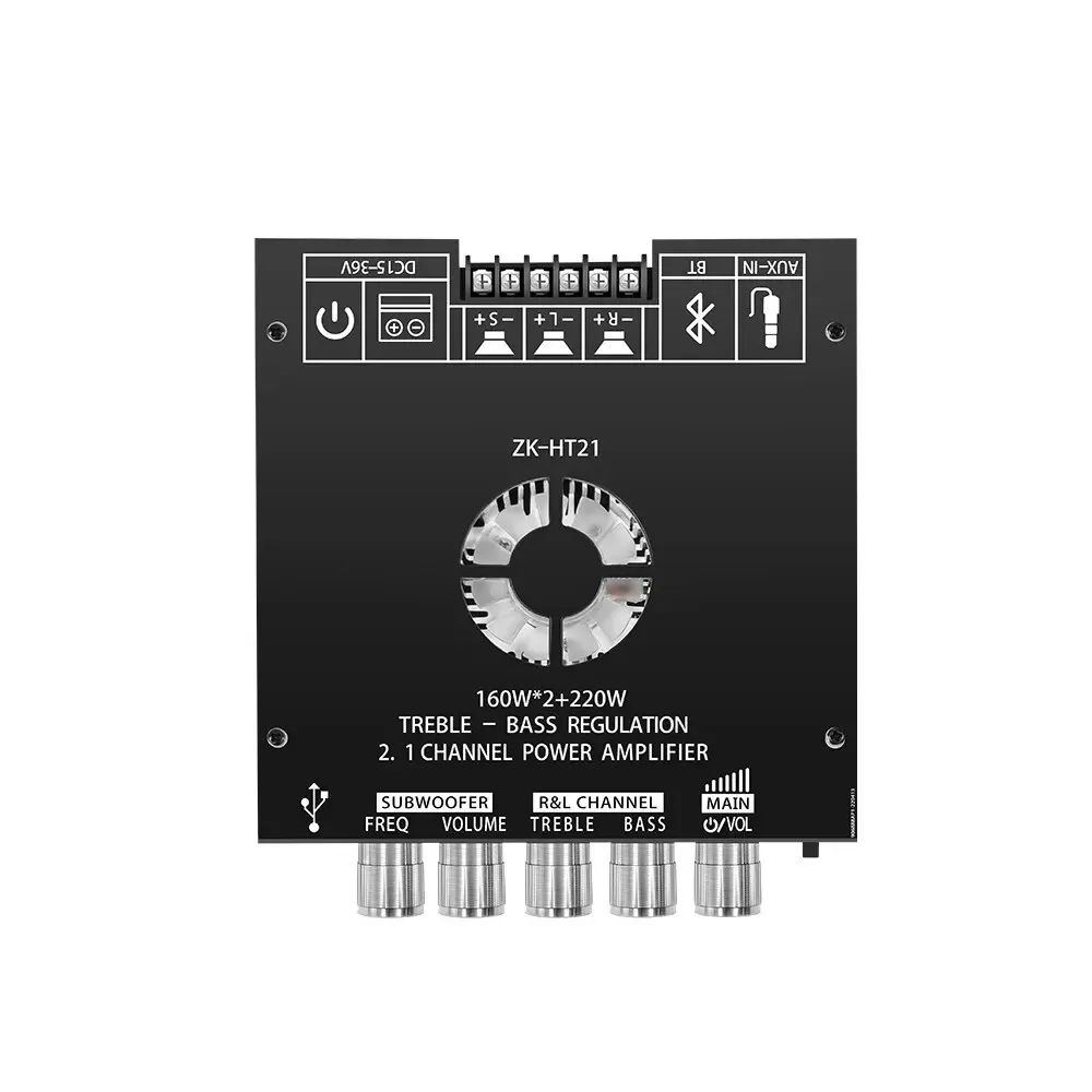 ZK-HT21 tpa3116d2 bluetooth amplifier Module with High and ZK-HT21 tpa3116d2 bluetooth amplifier Module with High and
