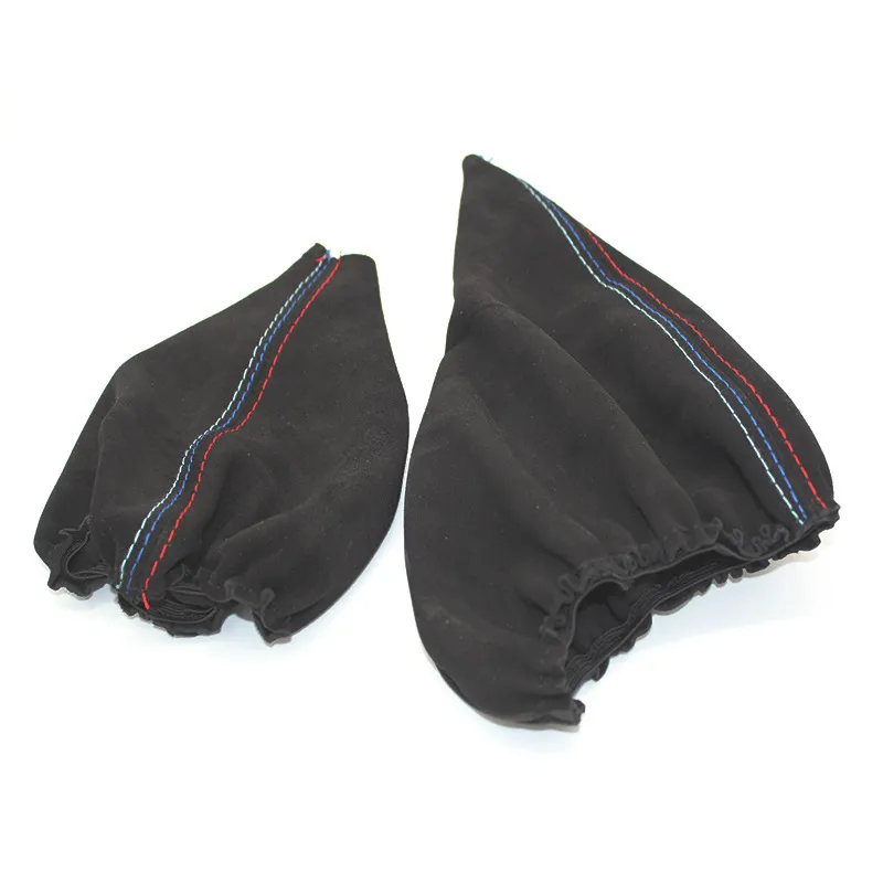 FOR BMW E90 91 92 93 GEAR SHFT BOOT HANDBRAKE GATER COVER ALCANTARA s