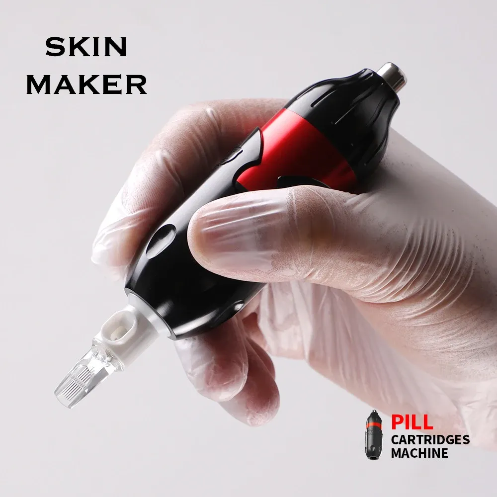 Машина Skinmaker Professional Tattoo Pen Cnc Germany Faulhaber Motor Shourt Ротари Тату