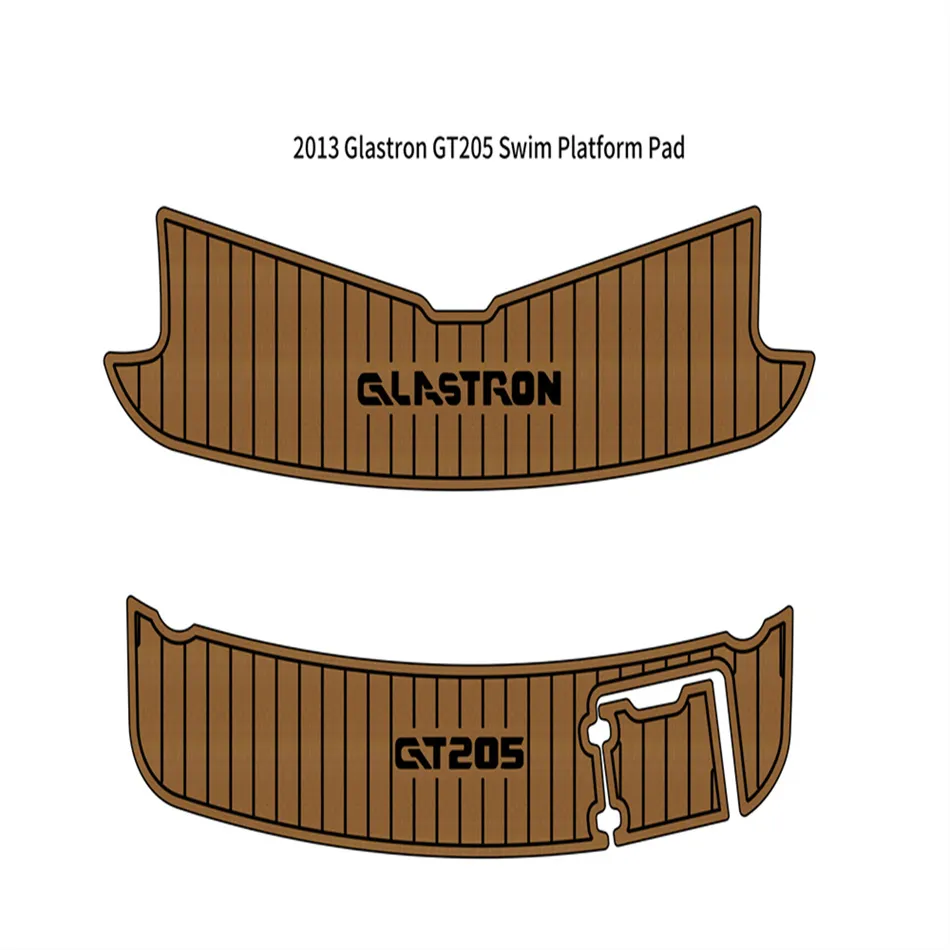 ZY 2013 Gastron GT205 Plate-plate-forme de natation Step Boat Eva mousse de pont en teck Planchers de sol