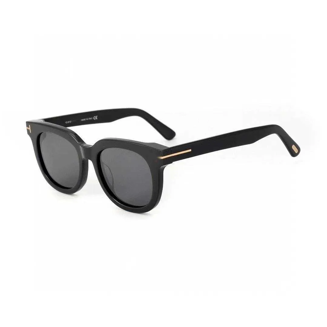 Gafas de sol de marca famosas gafas de sol tom tf11 tablero de marco negro miopía de conducción polarizada para hombres y mujeres diseñadores de moda