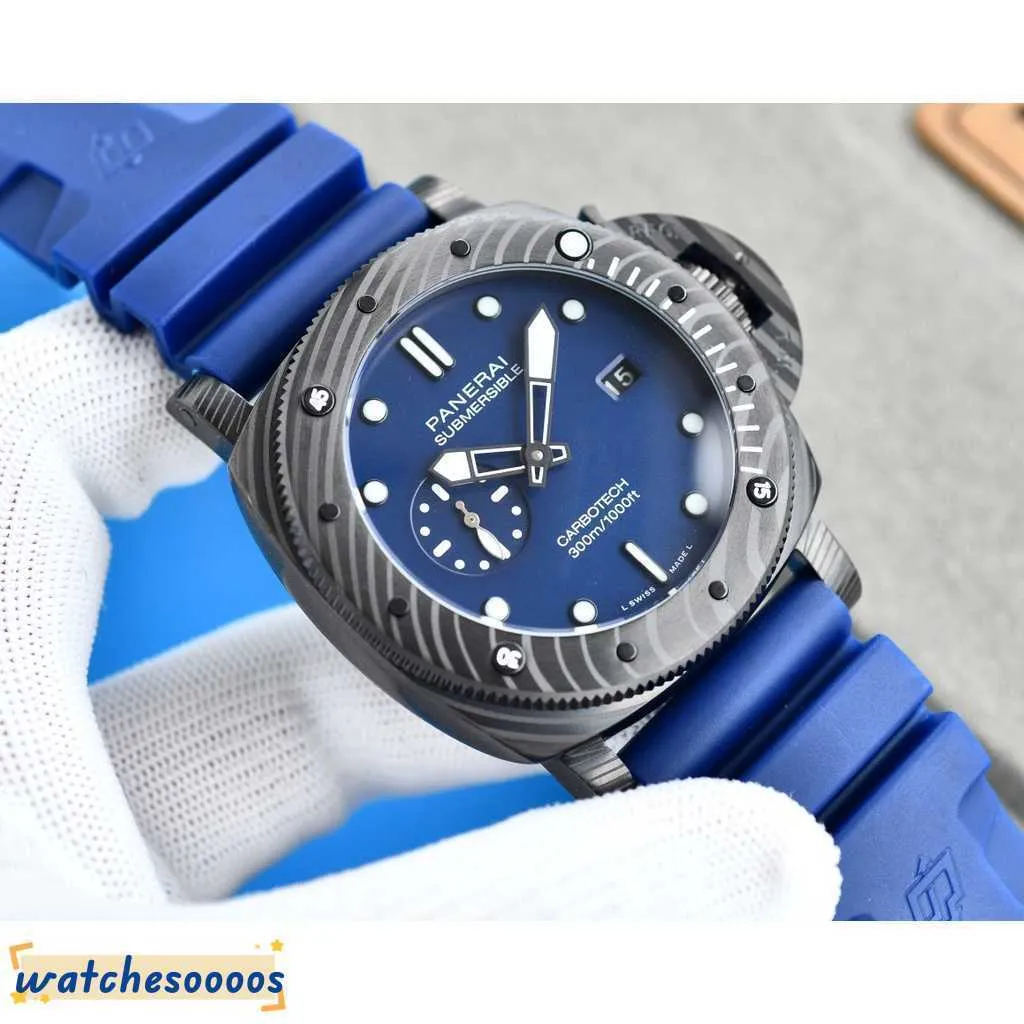 Designer Uhren Uhren für Herren mechanische automatische Bewegung Sapphire Mirror 47mm Gummi -Uhrband -Sport -Männer Luxus Uhren C4Hr Weng