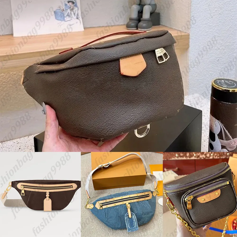 Vrouwenontwerper Hobos Crossbody Taille Tassen Mirror Kwaliteit 10a Luxurys Handtassen Leerontwerpers Bum Tas Schoudertas Men Fanny Pack Wallet Woman Mens Bumbag