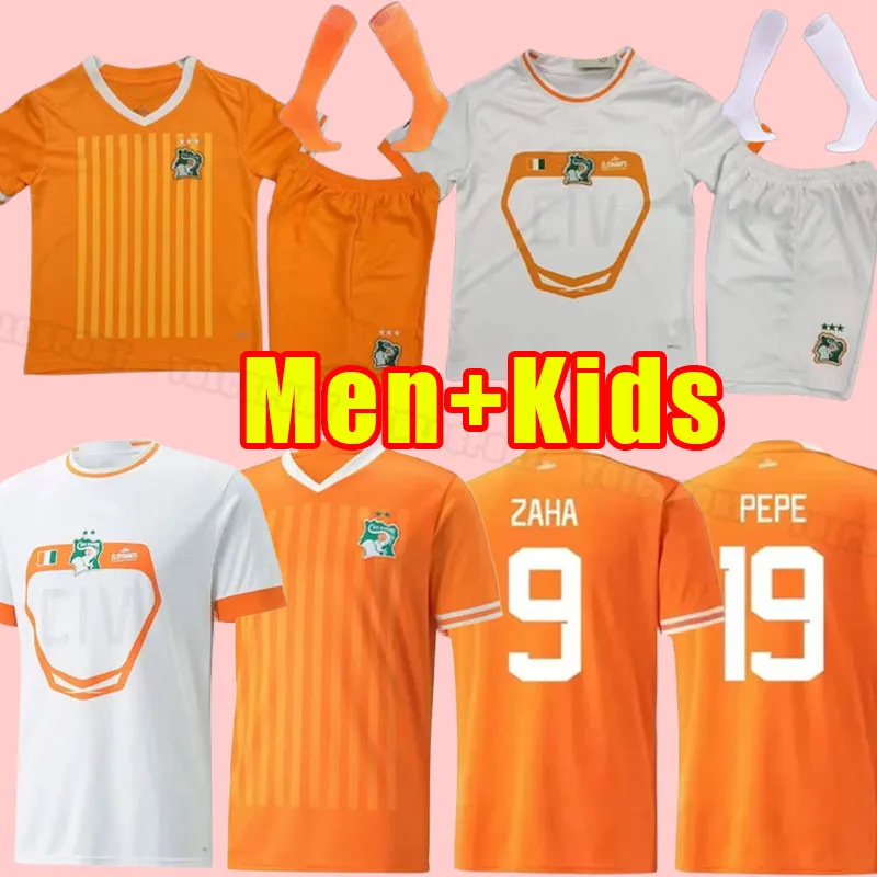 2023 COTE D IVOIRE SOCTER JERSEYS NATIONAAL TEAM IVORY COAST Jersey Drogba Kessie Cornet Men Homme Maillot de Foot Football Uniform 2024 Fans speler Mannen kinderen