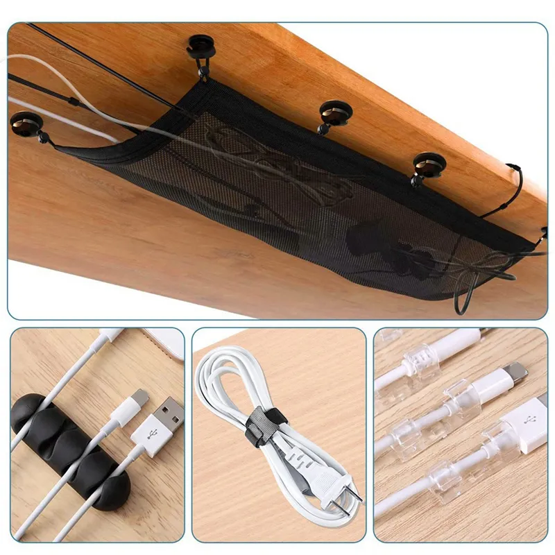 Under Desk Cable Management Net Under Desk... From Ddmylucky, $46.56 ...