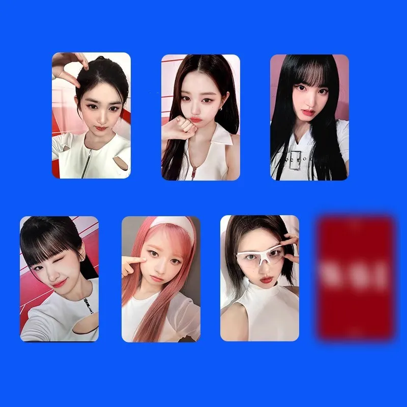 Kpop IVE Return to WAVE Album Photo Cards Set 6 Photocards
