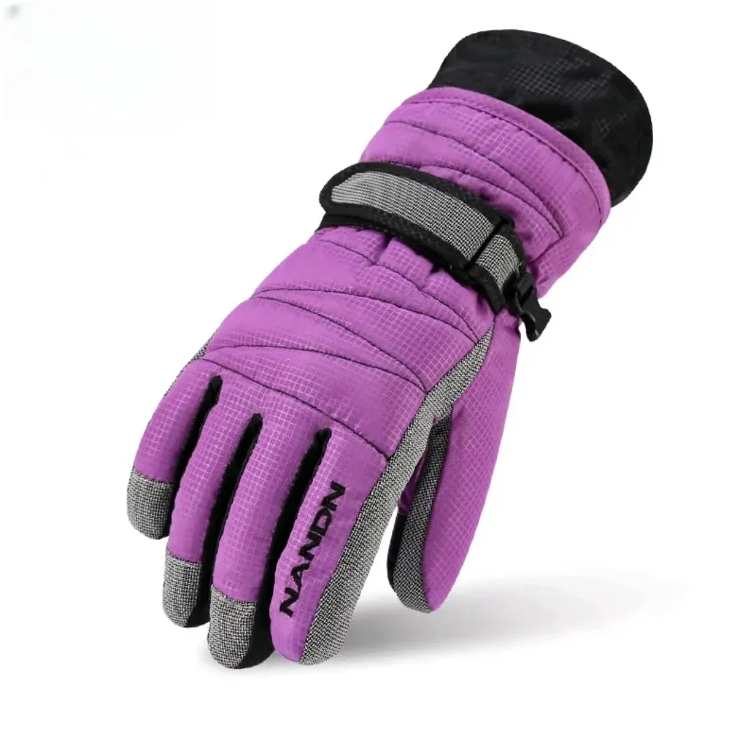 Rękawiczki narciarskie męskie rękawiczki, zimowe ciepłe ręce dla dzieci i kobiet, izolacja snowboardowa, jazda na rowerze motocyklowym, sport, rękawiczki śnieżne
