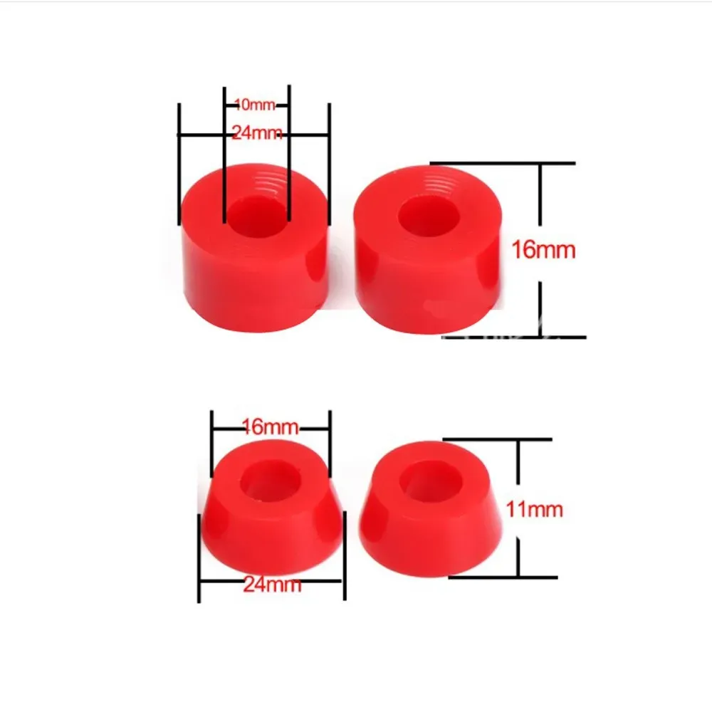 Set Rondelle E Boccole In PU Per Skateboard E Longboard – Ammortizzatori Antiurto A Doppio Design, Per Truck E Manutenzione