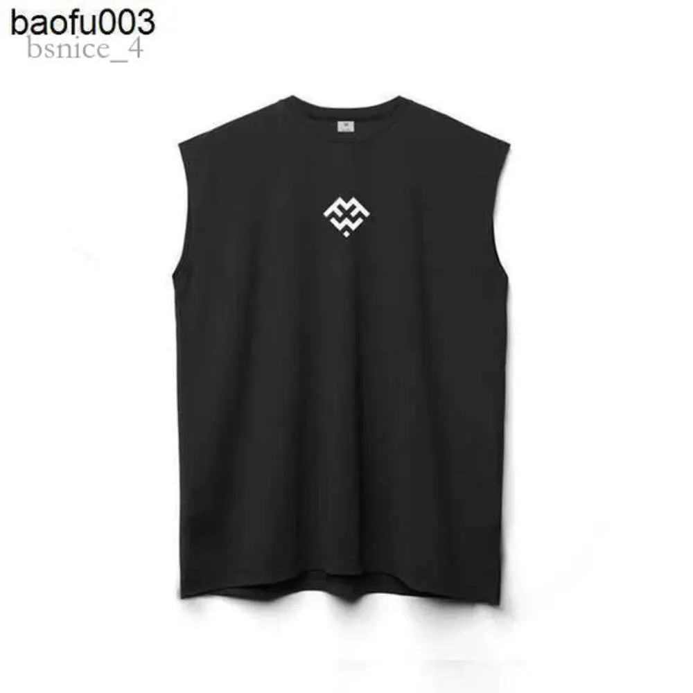 Męskie koszulki Owczesne odcięte na siłowni odzież Modna Moda Tank Men Men Mesh Vest Ceybuilding Tanktop Mens Fitness Shirt Bez rękawów 955