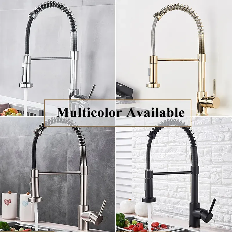 ZEYA ™ GF405 Robinet d'évier de cuisine à poignée unique de style cont