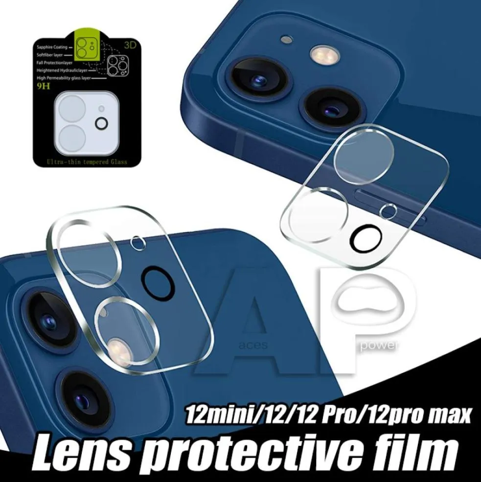 İPhone 14 için ekran koruyucu arka kamera lens temperli cam 13 12 Mini 11 Pro Max XR XS 7 8 Plus Koruma Filmi Galsses7385143