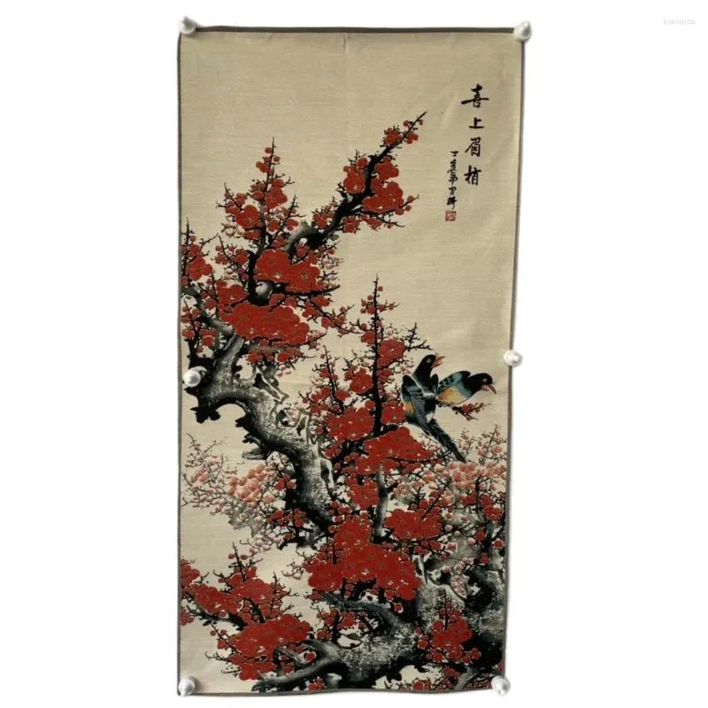 Гобелена радостная бровь и наконечник картинка: антикварная вышивка Tangka