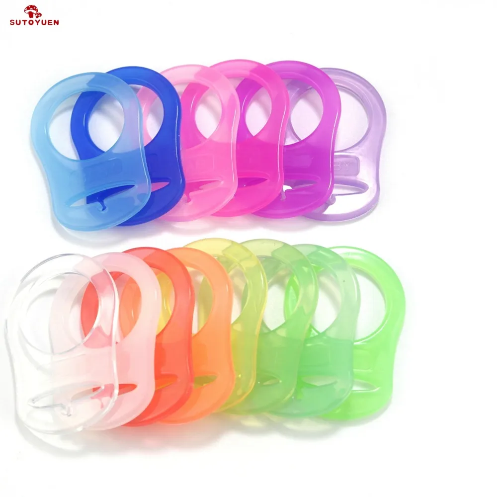 Baby Pacifier Clips & Adapters - Silicone Dummy Chain Holder for MAM ...