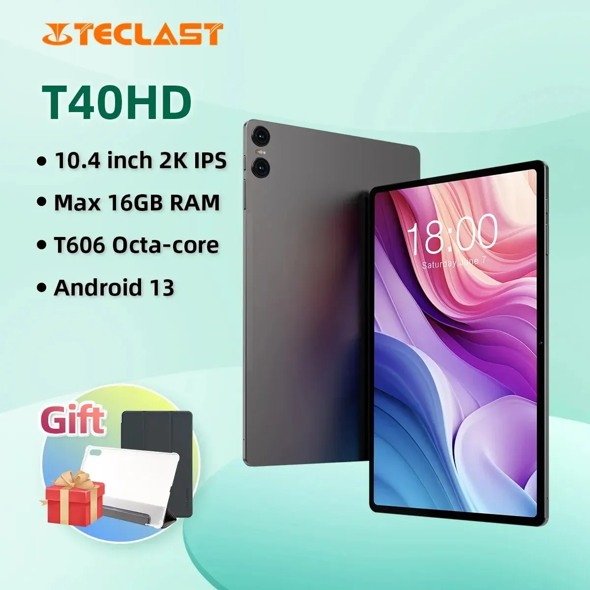 TECLAST T40HD Android 13 タブレット テックラスト