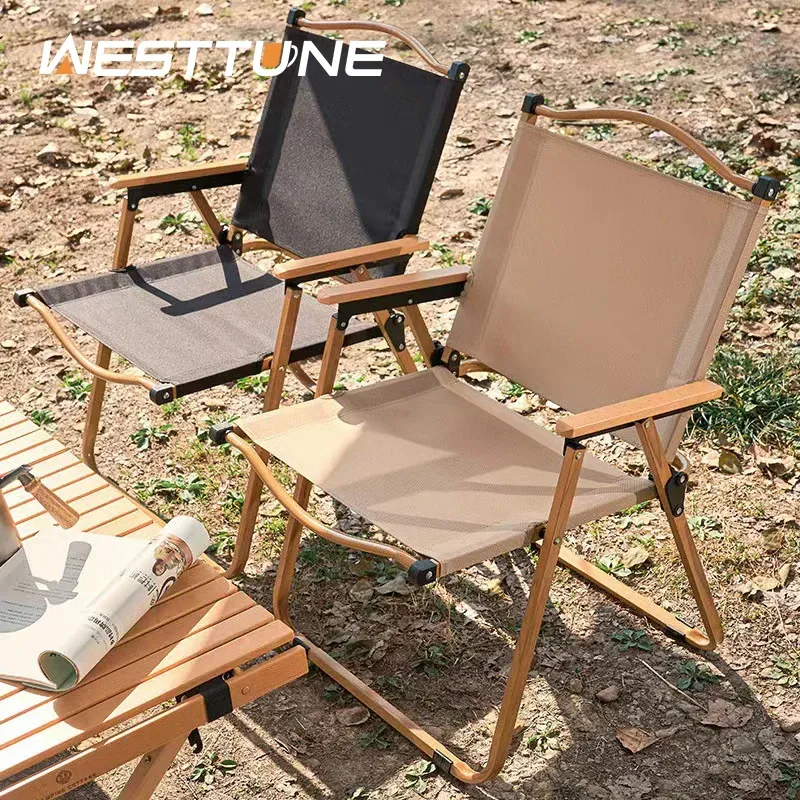 Arredi Westttune in lega di alluminio sedia kermit sedia pieghevole portatile leggera sedia turistica per esterni