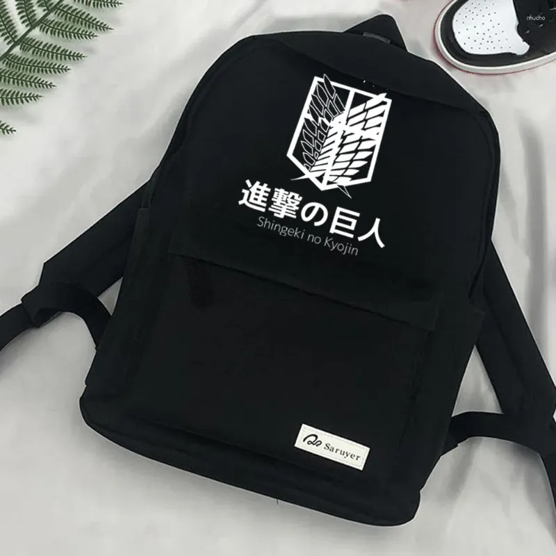 Backpack Attack On Titan Bags 2024 Laptop Infantil Mochilas Da Moda Girl Femenina