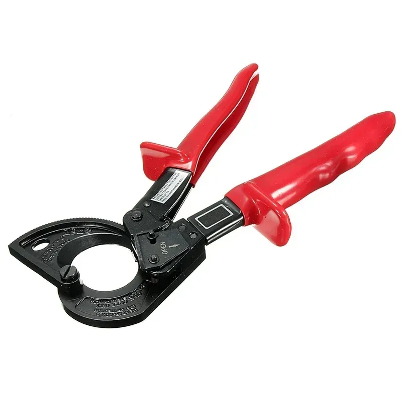 HS-325A Ratcheting kabelsnijder Geïsoleerde draad snijpervlekken Professionele ratelcrimperterminal Crimper Tool