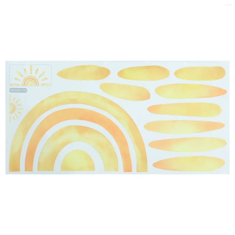 Fonds d'écran Soleil décoratif mural autocollant décoration décoration décalage bohème pvc grand calcomanias paed