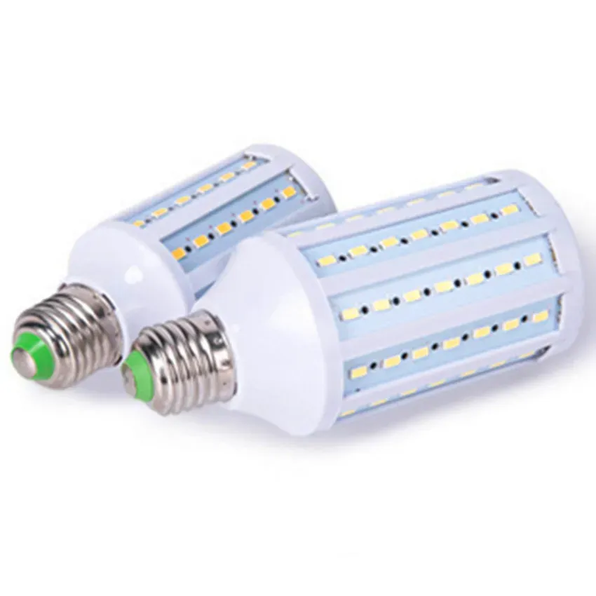 المصابيح الفائقة المشرقة ضوء الذرة LED E27 E14 B22 E40 SMD 5630 مصابيح الذرة 110V 220V 5W 15W 15W 25W 30W 40W 50W 4500LM LED LED 360 LI