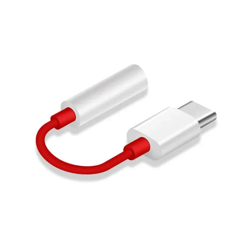 7 Pro USB-C ~ 3.5mm 이어폰 잭 어댑터 보조 오디오 컨버터 1 플러스 7 1+6T 유형 C 헤드셋 음악 변환기 케이블