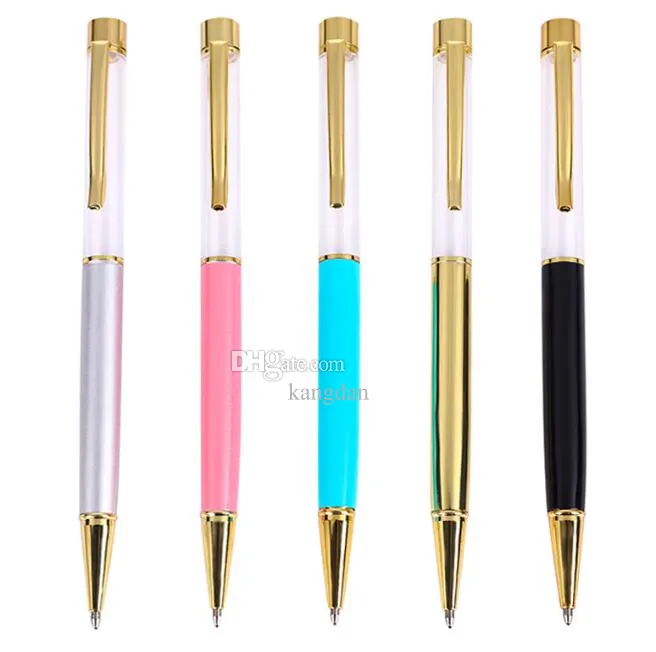 Diamond Ballpoint Diamond Pins créatif DIY REFILLER REFILLES SANDS VIDE TUBE PEN JOURNE