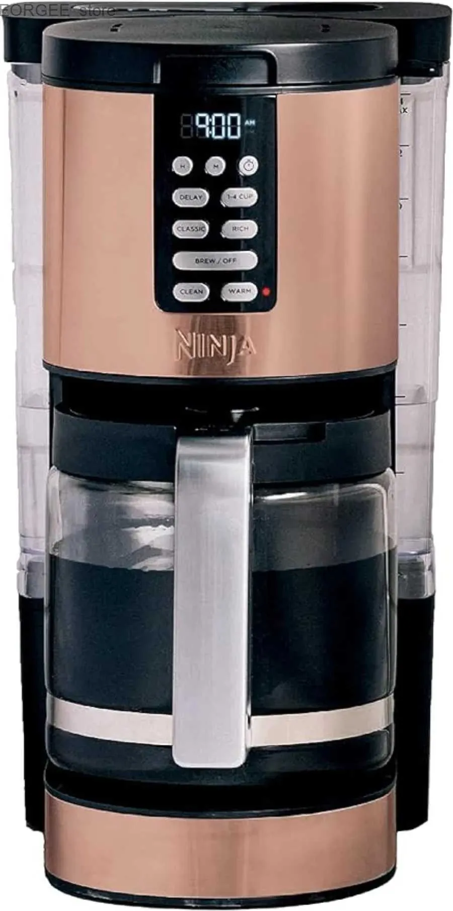 Coffee maker with permanent filter hot sale