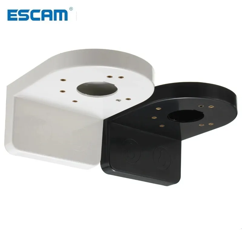 NIEUW 2024 ESCAM 3,5 inch L type plastic rechthoekbeugel wandmontage voor CCTV Dome IP -beveiliging camera voor CCTV Dome IP Security Camera Escam