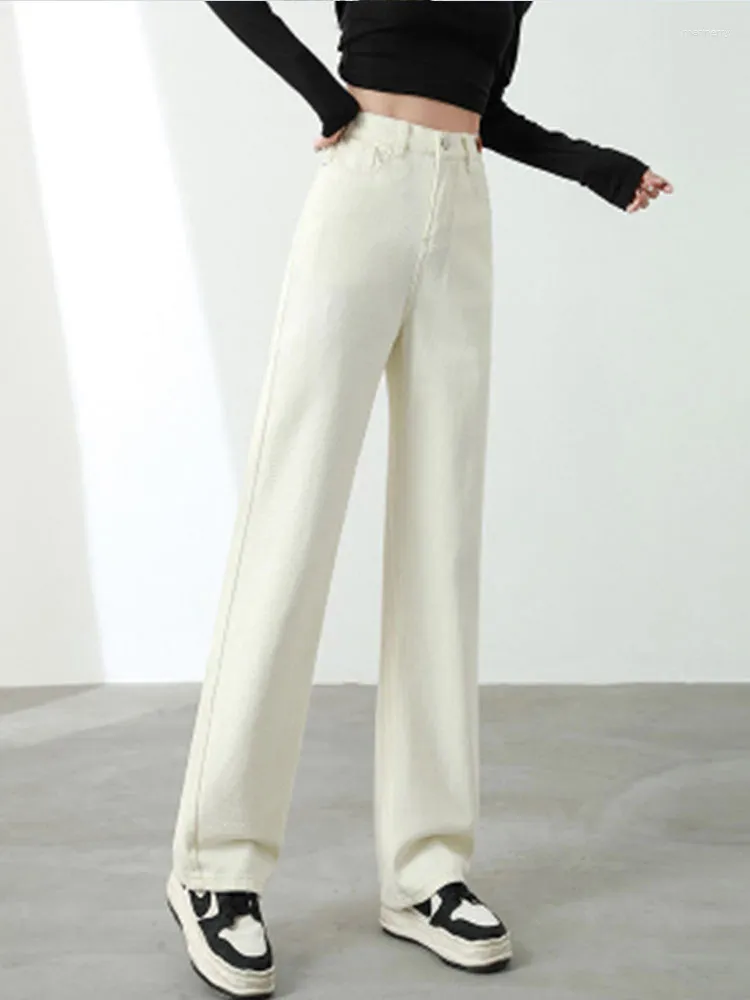 Jeans feminino vintage y2k leopard impressão feminina perna de grande porte de jeans de jeans largo calça de moda solta designer de hip hop casual