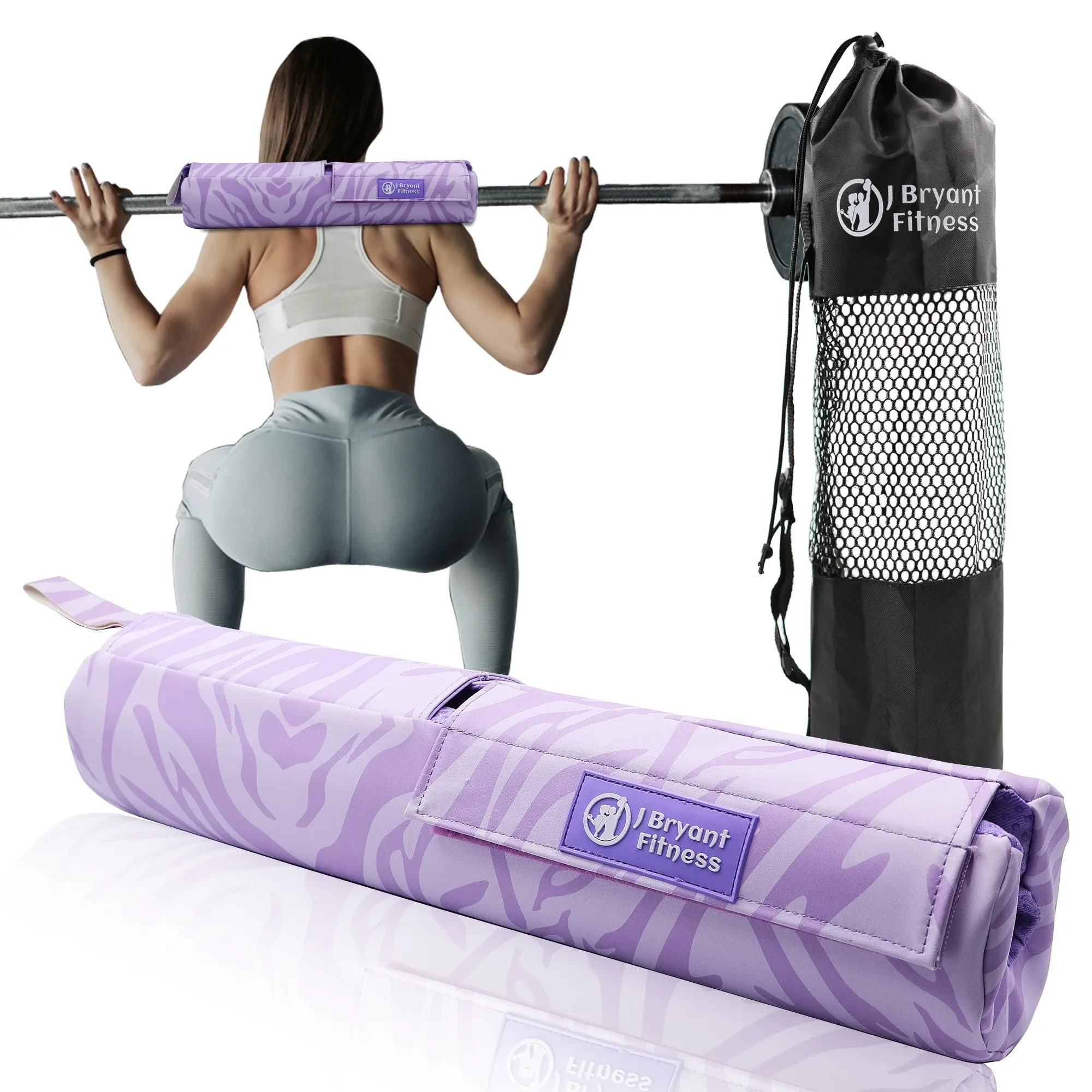 Tampon de barre de levage pour les squats et les coussinets en cuir de la hanche Poste de soulagement de l'équipement de fitness de gymnase d'haltérophilie