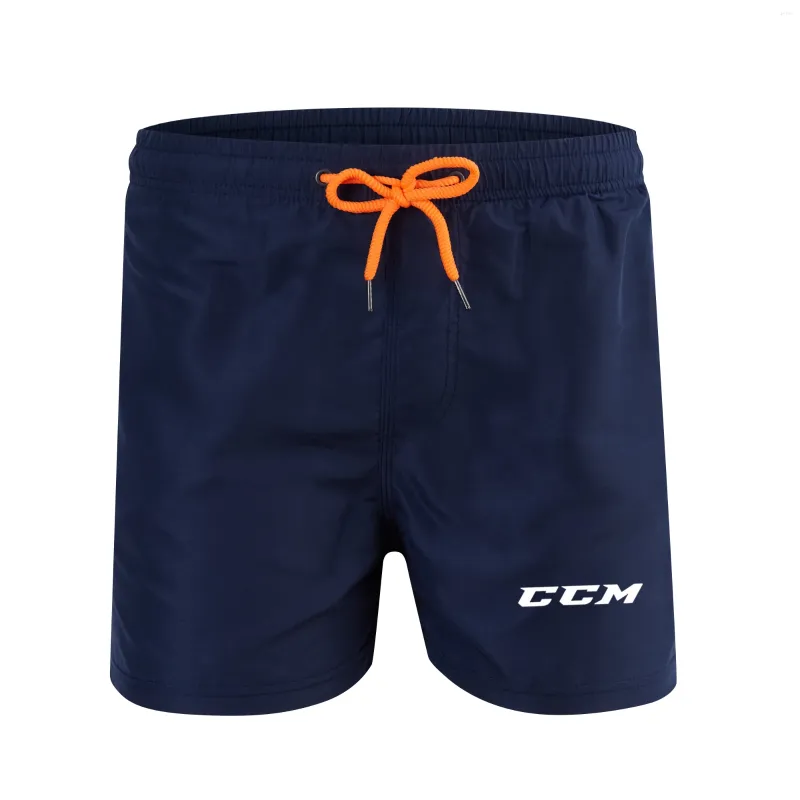 Shorts masculinos CCM para homens da marca de banho de verão de verão