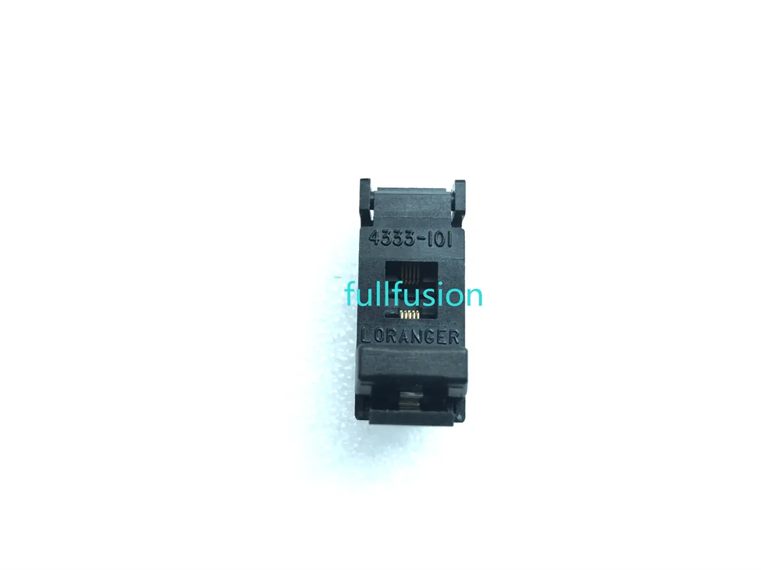 04333-101-6215 Loranger IC Test And Burn In Socket MSOP10 0.5mm Pitch Package Size 3.0mm Kelvin Design