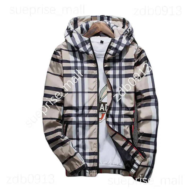 Kurtki designerskie Suncreen Odzież Bombowca męska Windbreaker Varsity Mens Baseball Hip Hop Letter Streetwear Men Men Checkered Kurtka cienki styl rozmiar plus rozmiar