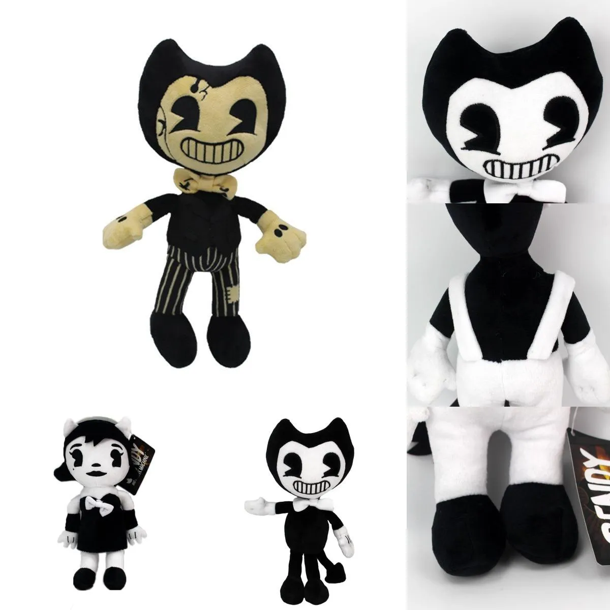 Jogo emocionante Bendy e The Ink Bendy e Inktok Bendy Dog Girl Plush Toy