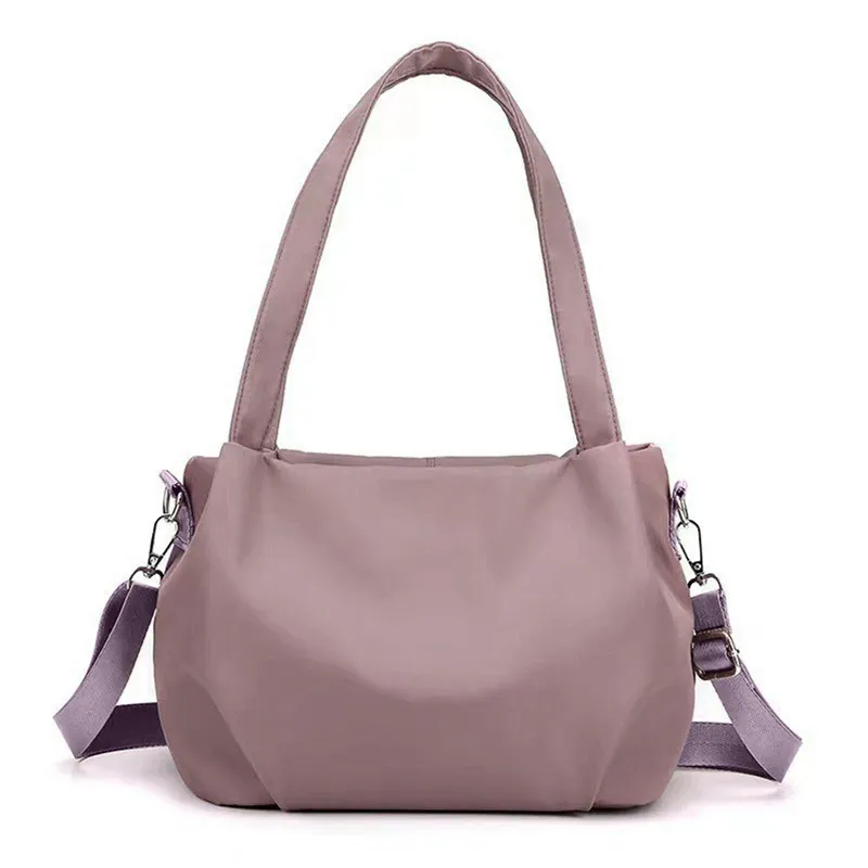 Large Hobo Bag for Women - Lightweight Nylon Shoulder Bag