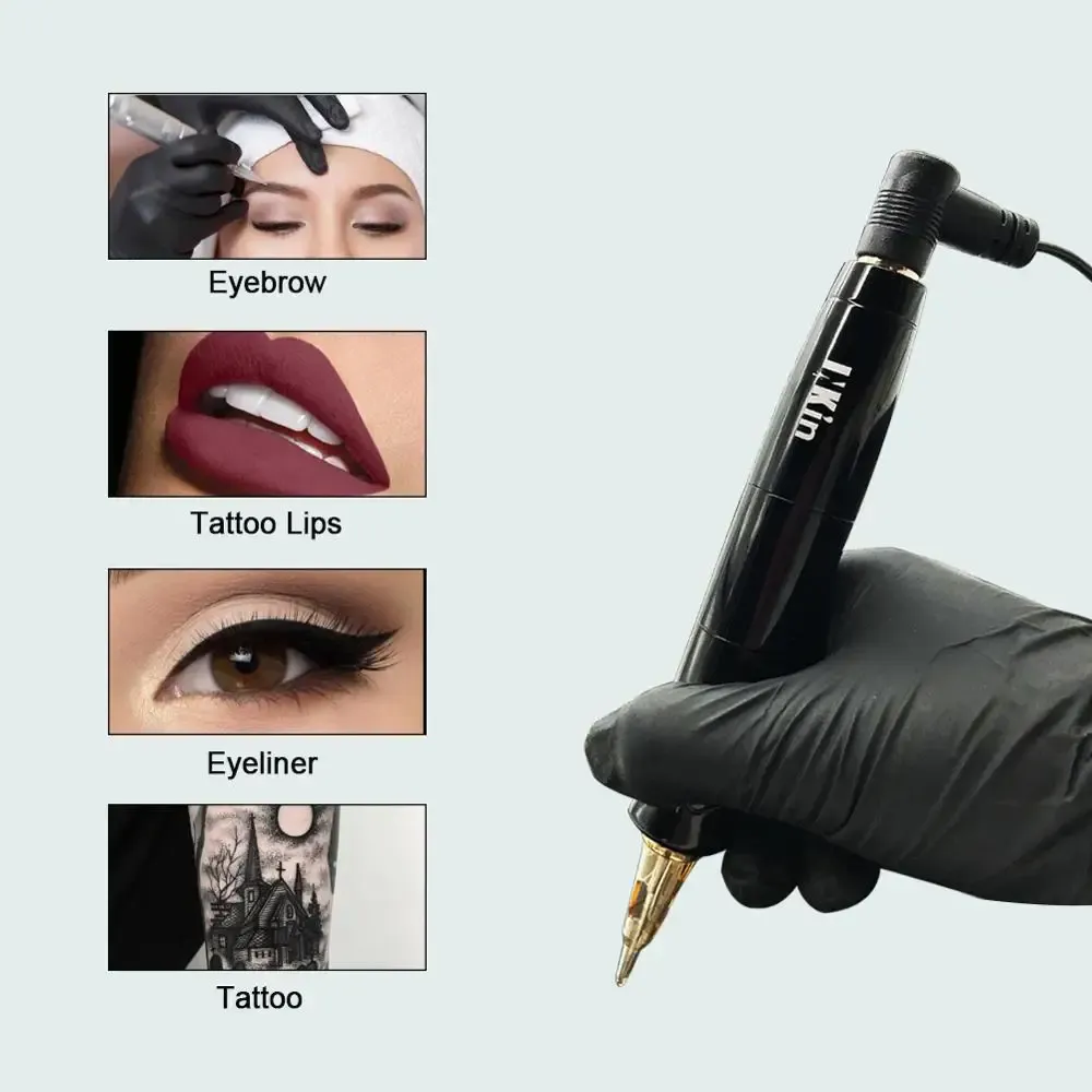 Maskin Inkin Nano 2in1 Rotary Tattoo Hine Pen Permanent Makeup SMP Tattoo Micropigment 3.0mm 2,0 mm Slagpatronpenna