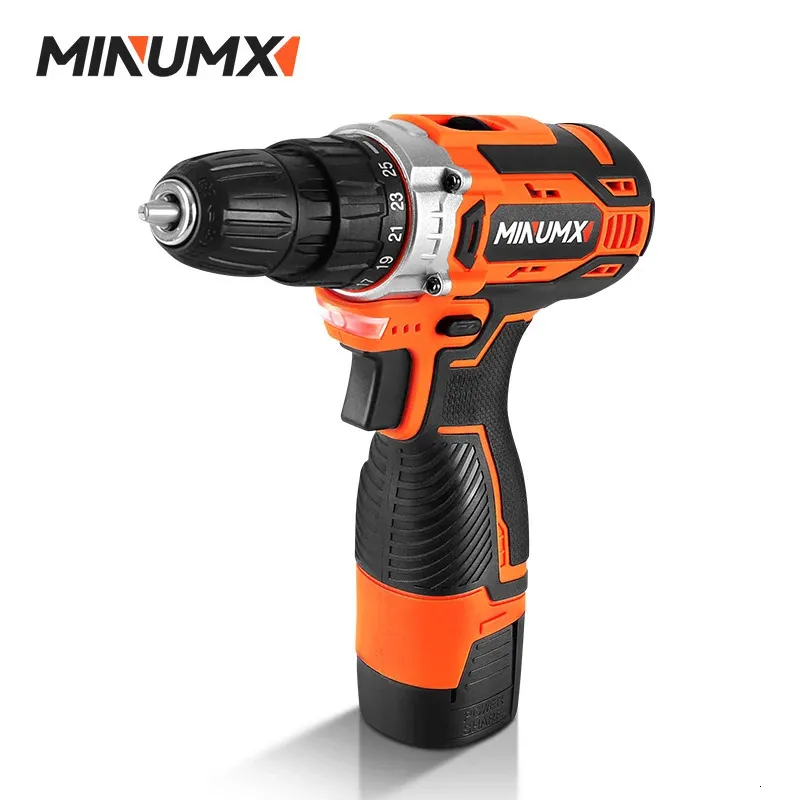 MINUMX 16V Cordless Drill Power Tools 36Nm Wireless Drills Rechargeable for Electric Screwdriver Battery Driller 240402